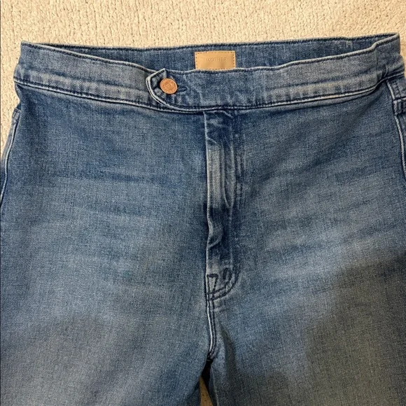 Mother Jeans The Tab Roller Skimp Wide Leg Jeans (only worn once!) - Picture 5 of 9